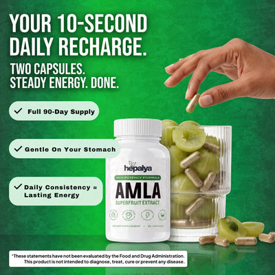 HEPALYA Amla Superfruit - The Daily Cellular Recharge